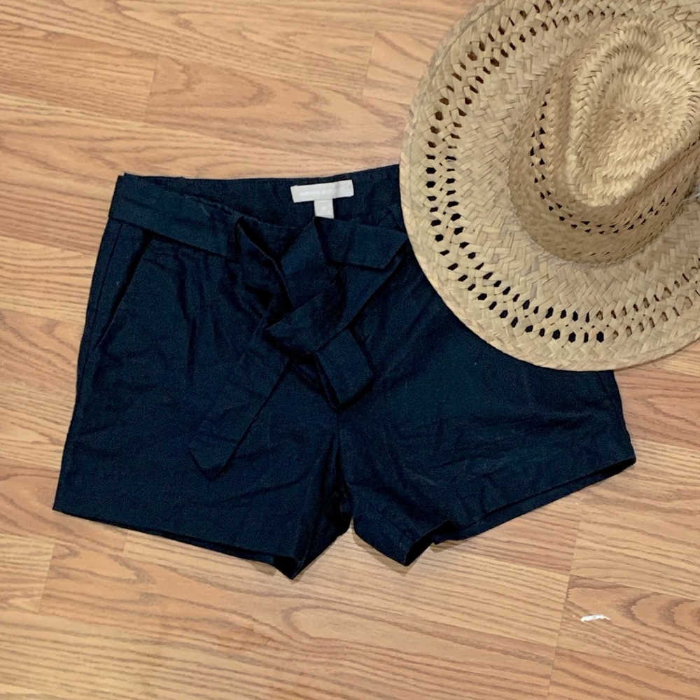Linen short shorts